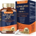 Totaria 알파 Lipoic 산 - 신경병을 위한 1000mg ALA 보충교재 캡슐은 노화 방지와 전반적인 건강을 지원합니다