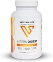 Vatellia Life New from Eaters Digest | Prebiotic | Probiotic | 소화 지원 | 구트 소싱 | 건강한 구트 라이닝 | 최대 영양 흡수 | 120 캡슐 (60일 공급)
