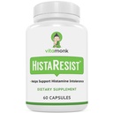 Histamine Intolerance를 위한 VitaMonk Histamine 차단제 - HistaResist - Diamine Oxidase의 DAO 효소 보충교재 Optimal 복용량은 매끄러운 소화를 위한 방패 Histamine를 돕기 위하여 - 60의 캡슐을 보충합니다