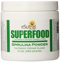 Esutras 유기 익지않는 Spirulina, 10 Ounce