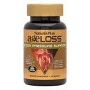 Natures Plus AgeLosss Blood Pressure Support - 90 정제 - 트랜스-Resveratrol 및 전체 식품의 1200 mg - 채식주의, 글루텐 무료 - 30 서빙
