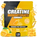 맛있은 creatine monohydrate Gummies 설탕 자유로운, 전 운동은 Men&Women, Gym 보충교재를 위한 creatine Gummies를, 지원 근육 성장, 회복, Strength, 에너지 Boost (120 조사) - 망고 보충합니다