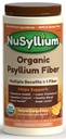 NuSyllium Psyllium Husk 분말, USDA 유기, 30.5 Oz의 브라운 설탕을 가진 규정식 섬유 보충교재는, 소화 건강* 자연적인 오렌지, 72의 서빙을 돕습니다