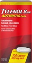 Tylenol 8 HR 관절염 통증 모자, 650mg - 100 ct, 4 팩