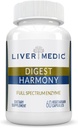 Digest Harmony Pure Digestive Enzymes for Gut Health for Women & Men, Digestion, Ease Bloating & Stomach Discomfort, Unflavored, 120 캡슐에 대한 Papaya 효소