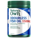 성격의 자신의 Omega 3 고강도 무취 물고기 기름 1500 MG x 200 모자
