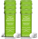 Viter 에너지 40mg 카페인 Mints - 설탕 무료, B 비타민, Vegan, Boosts 빠른 Energized Alert 초점, Caffeinated Nootropic 보충교재 알약 (스페인 풍미, 20pcs, 6 팩, 120pcs 합계)