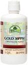 Organa 순수한 크리스탈 액체 금 보충교재 - 30 PPM - 콜로이드 무기물 32 Ounce