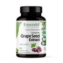 EMERALD LABS 유럽 포도씨 추출물 - 산화 방지제 & 면역 지원 보충교재 - 건강한 혈액 교류 - 90 식물성 캡슐 (90 일 공급)를 지원합니다