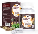 Gut Health Cleanse Detox Capsules - Wormwood, Black Walnut, Garlic Bulb, Clove Support Colon Cleanser & Digestion System for Women & Men, 30 Caps에 대한 인테스트 클리너