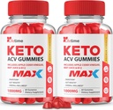 (2 팩) 일생 Keto 최대 Gummies - 공식적인 공식, 채식주의자, 비 GMO - 일생 Keto 플러스 acc Gummies, 일생 Gummies, 비타민 B12의 사탕 뿌리, 석류 (60 Gummies)