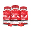Justified Laboratories (3 팩 Keto Crave Keto ACV Gummies Extreme 2000MG Keto Crave Keto Gummies 고급 공식 Apple Cider Vinegar 와 Pomegranate Beet Juice Powder B12 Vegan Non GMO 180 Gummys