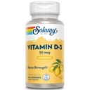 SOLARAY 비타민 D3 Lozenges 50mcg - 2000IU D3 비타민 - 강한 뼈, 근육 및 면역 지원 - 자연 레몬 맛 - 실험실 검증, 60 일 보증 - 60 서빙, 60 Lozenges