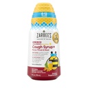 Zarbee's Children's Daytime All-in-One Honey Cough Syrup + Mucus, Throat & Nasal for Kids 6-12 + Dark Honey, 아이비 잎 추출물, 아연 심황 뿌리, & B 비타민, 약물 - 무료, 포도, 4 fl oz