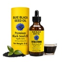 Buie Black Seed Oil - 100 % 순수하고 자연 유기 냉간 압력 Nigella Sativa Oil - 4.5 - 6 % Thymoquinone & Omega 3 6 9 - 피부, 소화 및 일일 웰빙 지원 - 8 Fl oz