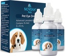 NOVEHA 애완 동물 드롭 워시 - 개, 고양이, 말 및 토끼를위한 젠틀 및 안전 클렌징 - 3x10mL