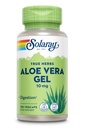 SOLARAY 알로에 Vera 젤 농축액 200X - 2000mg 신선한 젤과 동등합니다, Ginger, Peppermint 및 Parsley, 초본 Wellness Support, Vegan, Non-GMO, 60 일 보장, 100 서빙을 가진 알로에 Vera 캡슐