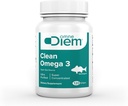Omne Diem Clean Omega 3 - 1020mg, 120 softgel 캡슐 - 오메가-3 지방산과 생선 기름 규정 : EPA 및 DHA