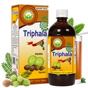BASIC AYURVEDA Triphala Juice | 16.23 Fl Oz (480ml) | Amla Bibhitaki & Haritaki의 유기 과일 주스 | 비타민 C의 천연 소스 | 건강한 모발 및 소화
