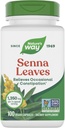 Nature's Way Senna Leaves, Relieves Occasional Constipation*, 3-Capsule 서빙 당 1,350 mg, Non-GMO 프로젝트 검증, 100 캡슐 (패키지 May Vary)