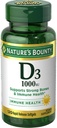자연의 현상 비타민 D3 1000 IU 면역 건강, 120 Softgels (12의 포장)