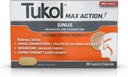 TUKOL 최대 활동 Sinus, 고통, 두통 기복, 기대, 비 돌기, 20 조사를 위한 혼잡 & 압력 함정