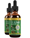 VitaLiver - Liver Health Supplement - 지원 Liver Cleanse & Detox - 흡수를위한 액체 배달 - 우유 이틀, Artichoke, Chanca Piedra, Dandelion & More!