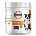 Stratford Pharmaceuticals EZ Chew Omega 3 지방산 연약한 Chew 최대 힘 - 개 오메가 3 보충교재 - 개를 위한 물고기 기름을 가진 연약한 Chew 치료 - 크고 거대한 개 - 90 연약한 Chews
