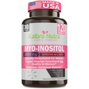Kaibro Nutra Myo-Inositol 보충교재, Myo-Inositol & D-Chiro Inositol 40:1 비율, 비타민 B8, 2050mg, 비 GMO 캡슐 120 조사를 가진 여자를 위한 호르몬 균형 & Ovarian 지원