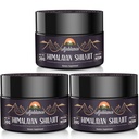 Ajoblanco 600mg 자연적인 Himalayan 유기 Shilajit 수지 - 에너지, 힘 & 면제를 위한 높은 잠재력에 있는 유기 Ayurvedic 혼합을 가진 Himalayan 금 Shilajit 수지, 3의 팩