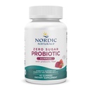 Nordic Naturals Zero Sugar Probiotic Gummies - 딸기 수박 맛 - 40 Gummies - 소화 웰빙 및 면역 건강 지원 - 비 GMO - 제 3 자 테스트 - Vegan - 20 서빙