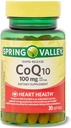 급속한 방출 CoQ10 규정식 보충교재, 100 mg, 30 조사