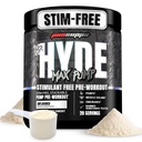 PROSUPPS Mr. Hyde Max Pump Pre Workout Powder - Stim-Free Preworkout Support Blood Flow, Muscle Volume & Endurance - Caffeine-Free Nitric Oxide Gym & Fitness Supplements (Unflavored, 20 서빙)