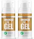 향상된 포뮬러 - 낮은 T 지원 젤 - 남성을위한 T 부스터 - 근육 회복, 에너지 부스터, 건강한 노화 - 이제 비타민 D3, K2, B6 및 L 아르기닌