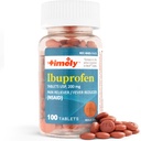 시간 모자 LABS, INC. 적시 Ibuprofen 200mg 100 정제 - (NSAID) 두통, 생리통, 치통, 근육통, 관절염 통증, 신체 통증을위한 통증 완화 알약