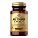 Solgar Yeast-Free 셀레늄 100 mcg - 100 정제 - 산화 방지제 및 면역 체계 건강 지원 - 비 GMO, 글루텐 무료, 낙농장 무료, 고셔 - 100 서빙