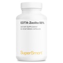 Supersmart - EDTA Zeolite 98 % (Advanced Formula) - 밀크 이틀 & 파슬리 - 고 효능 보충 | 미국에서 제작 | Non-GMO & 글루텐 무료 - 90 채식 캡슐