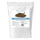 Smart & Simple Psyllium Pellets for Horses | 사료용 심스크 섬유 보충 교재 | Apple-Banana 맛 | 8 월간 퍼지 | 17.5 lb Bag