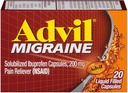 Advil 200 mg 액체 채워진 캡슐 20 ea