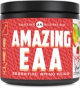 놀라운 EAA Essential Amino Acids | 8 그램 EAA의 서빙 | 30 서빙 | 330 그램 분말 보충 | 미국에서 만든 (자연 과일 펀치)