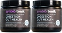 Synbio Tonik Prebiotics와 Probiotics Powder | Berry Lemonade | 소화 건강에 대한 프로바이오틱스 | 일일 보충 | 소화 및 보렐 모션 개선 | Boost Energy and Clarity | 2 Tubs