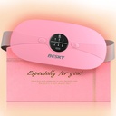 Besky 가열 패드 기간 크림프, Cordless Menstrual 난방 패드, 3 열 레벨과 3 마사지 모드, 백 또는 기간 통증 완화, 그녀의, 여성 및 소녀를위한 최고의 선물 (핑크)