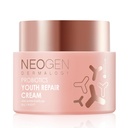 [K-Beauty] Neogen Dermalogy Probiotics 청소년 수리 피부 크림 페이스 로션 w / Superprobiotics, Collagen & 11 펩타이드 피부 수리 크림 1.76 온스