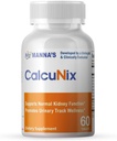 Manna CalcuNix Kidney 지원 보충교재는 유린 궤도 60의 정제를 승진시킵니다