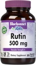 Bluebonnet 영양 Rutin 500mg (Sophora Japonica) Vascular Support* Vegan, Gluten-Free, Soy-Free - 식물 기반 루틴 보충 - 50 식물성 캡슐에 대한 산화 Bioflavonoid