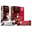 NuGo Dark Variety - 초콜릿 Pretzel 12 바 & 초콜릿 칩 12 바, 12g Protein, Vegan, Gluten Free, Non-GMO, Kosher Pareve, 24 카운트
