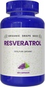 100% 순수한 유기 Beneficial Resveratrol, 120의 캡슐, 산화 방지제 & Trans-Resveratrol는, 노화 방지, 심장 혈관 지원, 면역 부스트, 정신 Clarity 승진시킵니다