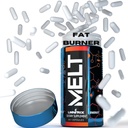 MELT - 남자 & 여자를위한 최고의 Thermogenic 지방 버너 - 빠른 체중 감량을위한 Appetite Suppressant 알약 - 에너지 부스터 및 정신 초점 보충 - 다이어트 알약 그 작업 - 60 캡