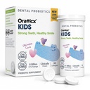 OraTicx Kids Anti-Cavity + Healthy Teeth and Gums, 구강 건강을위한 8 억 CFU Probiotics, 요구르트 맛 1-PK