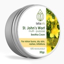 Teliaoils 유기 St John의 Wort Beeswax 건조한 피부 크림